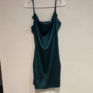 Amazon Women's Mini Dress - Elegant Green